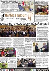 SAFRANBOLU BİRLİK HABER