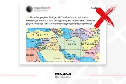 DMM’den “İran” iddialarına yalanlama