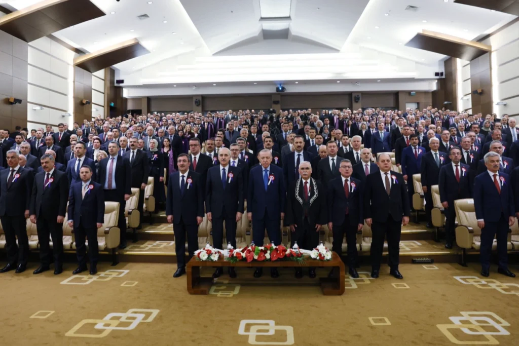 Cumhurbaşkanı Erdoğan Anayasa Mahkemesi’nin 64. yıl törenlerine katıldı