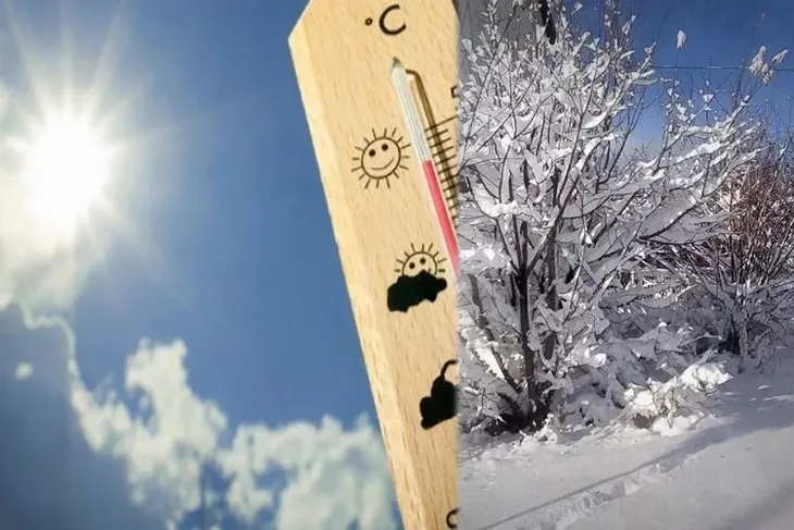 Türkiye’de iki mevsim bir arada! Batı’da güneş, Doğu’da kar
