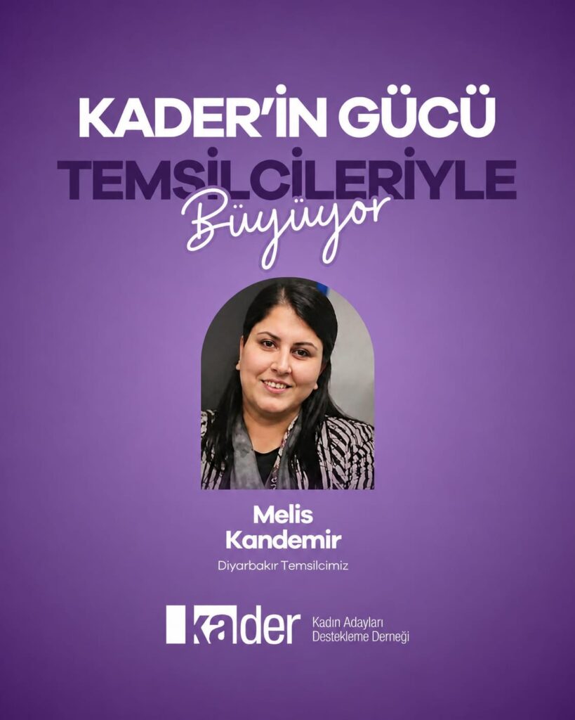 Melis Kandemir KA-DER Diyarbakır Temsilciliğine Atandı