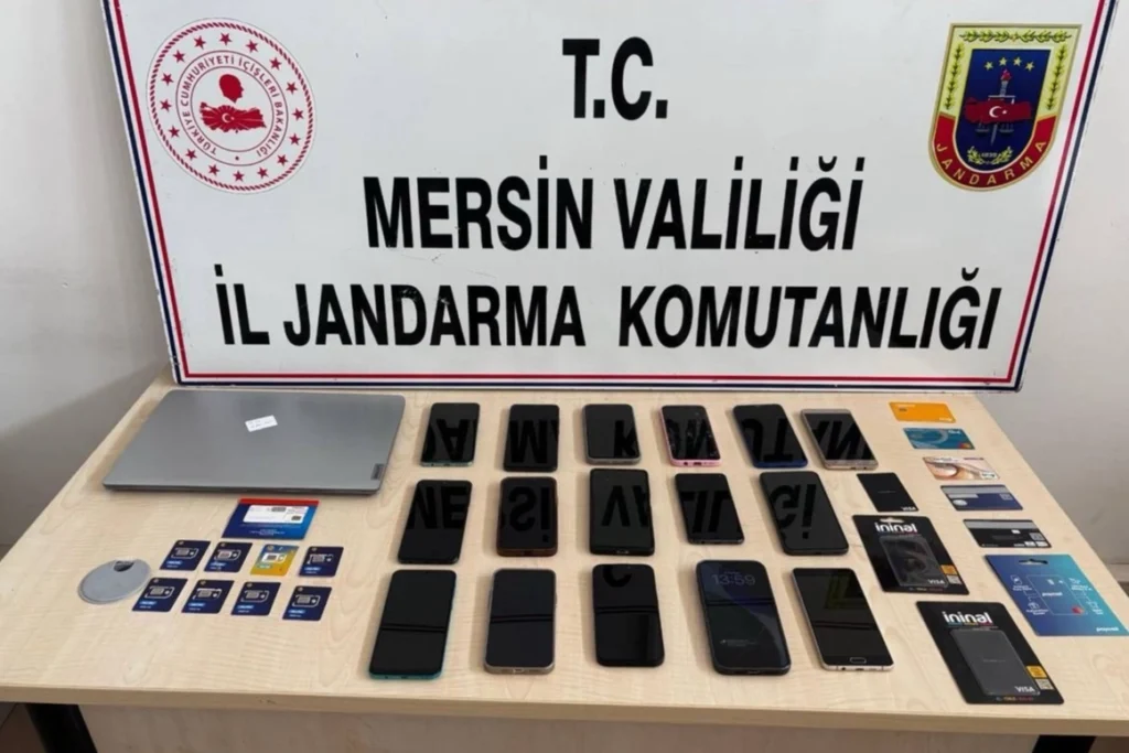 Mersin’de sosyal medya dolandırıcılığına 18 tutuklama
