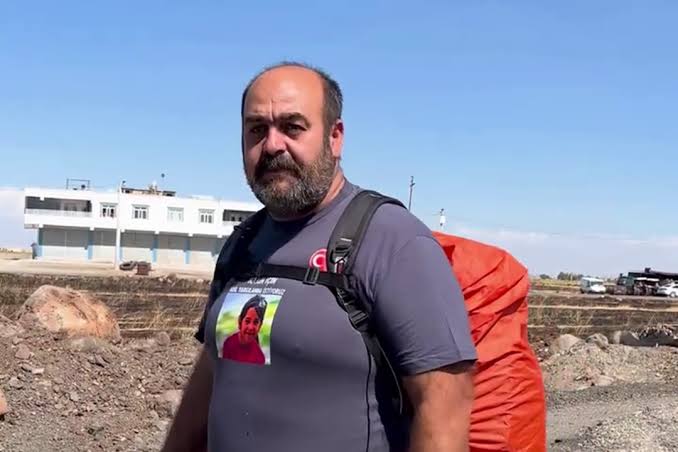 Narin Güran’ın Babası Arif Güran’dan Diyarbakır’dan Ankara’ya “Adalet Yürüyüşü”