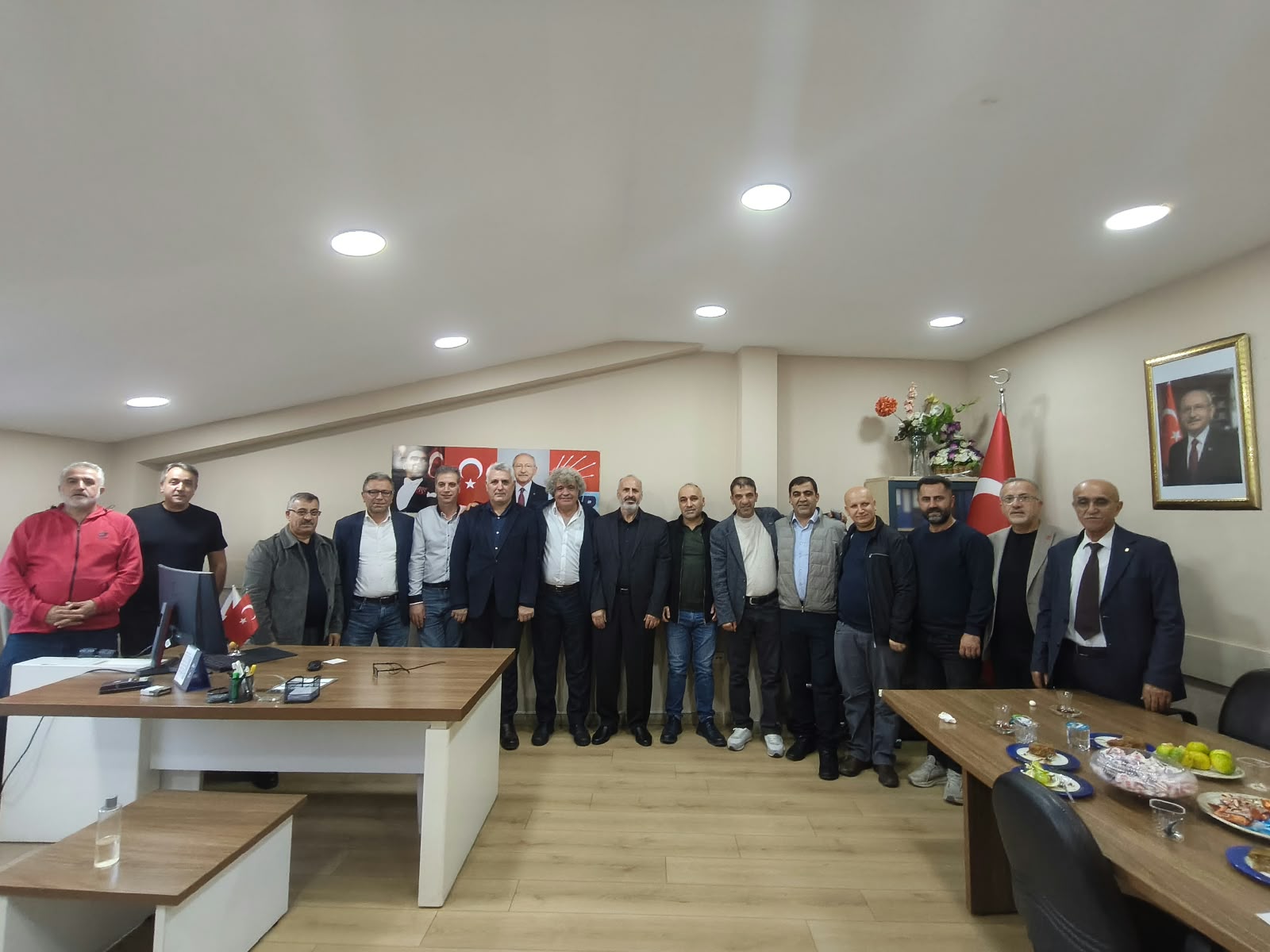 BİNİLDER’den CHP Eyüpsultan İlçe Başkan Yardımcısı Paşa ARİ’ye Hayırlı Olsun Ziyareti